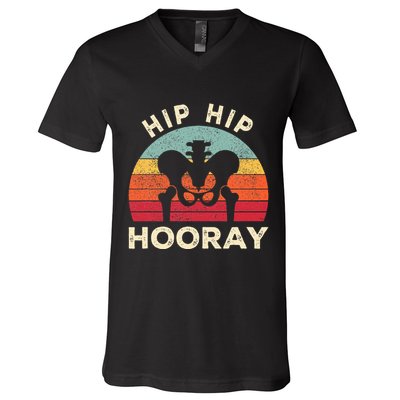 Hip Surgery Recovery Hip Replacement Recovery V-Neck T-Shirt