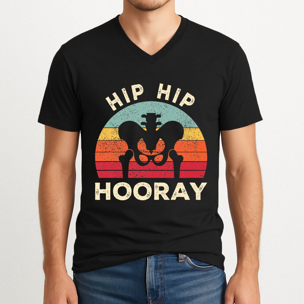 Hip Surgery Recovery Hip Replacement Recovery V-Neck T-Shirt