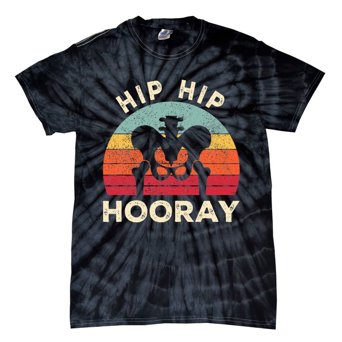 Hip Surgery Recovery Hip Replacement Recovery Tie-Dye T-Shirt