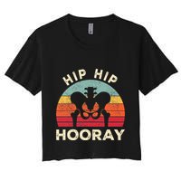 Hip Surgery Recovery Hip Replacement Recovery Women's Crop Top Tee