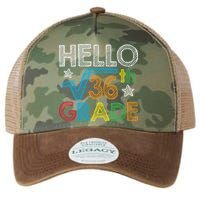 Hello Square Root 36 6th Grade Back To School Math Nerd Legacy Tie Dye Trucker Hat