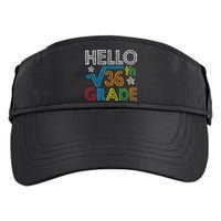 Hello Square Root 36 6th Grade Back To School Math Nerd Adult Drive Performance Visor