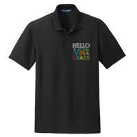 Hello Square Root 36 6th Grade Back To School Math Nerd Dry Zone Grid Polo