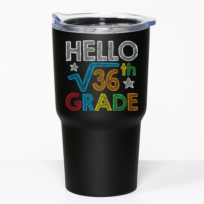 Hello Square Root 36 6th Grade Back To School Math Nerd Tumbler