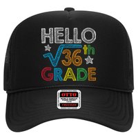 Hello Square Root 36 6th Grade Back To School Math Nerd Trucker Hat