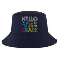Hello Square Root 36 6th Grade Back To School Math Nerd Cool Comfort Performance Bucket Hat