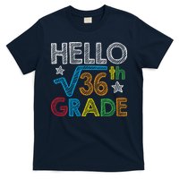 Hello Square Root 36 6th Grade Back To School Math Nerd T-Shirt