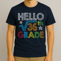 Hello Square Root 36 6th Grade Back To School Math Nerd T-Shirt