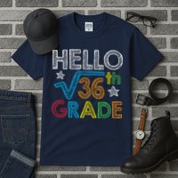 Hello Square Root 36 6th Grade Back To School Math Nerd Tall T-Shirt