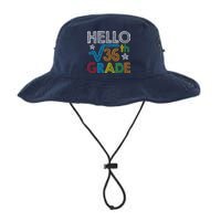 Hello Square Root 36 6th Grade Back To School Math Nerd Bucket Hat