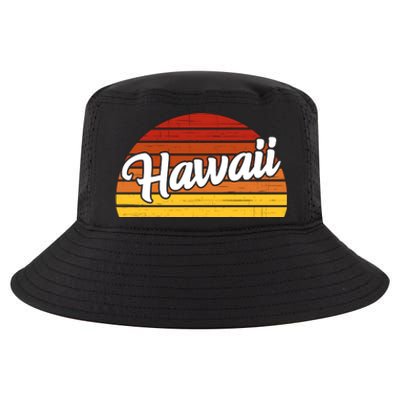 Hawaii Sunset Retro Vintage Cool Comfort Performance Bucket Hat