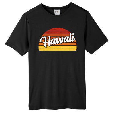 Hawaii Sunset Retro Vintage Tall Fusion ChromaSoft Performance T-Shirt