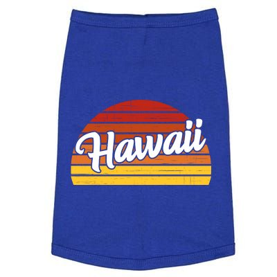 Hawaii Sunset Retro Vintage Doggie Tank