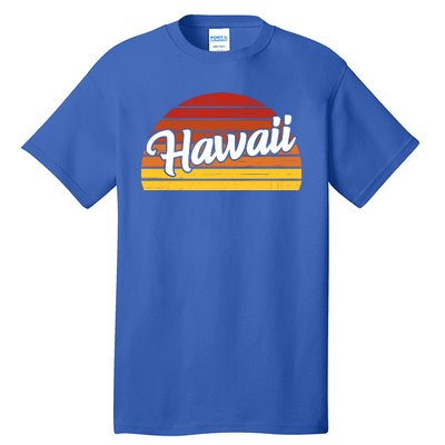 Hawaii Sunset Retro Vintage Tall T-Shirt