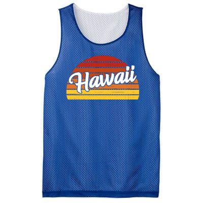 Hawaii Sunset Retro Vintage Mesh Reversible Basketball Jersey Tank