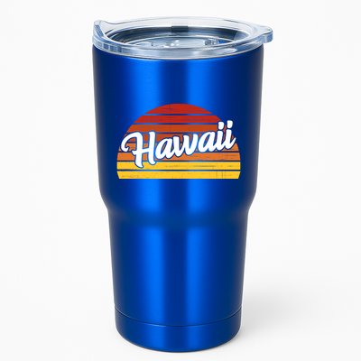 Hawaii Sunset Retro Vintage Tumbler