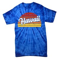 Hawaii Sunset Retro Vintage Tie-Dye T-Shirt