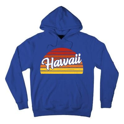 Hawaii Sunset Retro Vintage Tall Hoodie