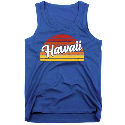 Hawaii Sunset Retro Vintage Tank Top