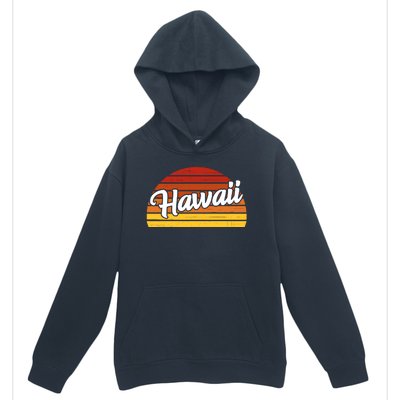 Hawaii Sunset Retro Vintage Urban Pullover Hoodie