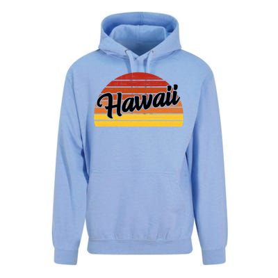 Hawaii Sunset Retro Vintage Unisex Surf Hoodie