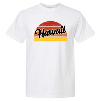 Hawaii Sunset Retro Vintage Garment-Dyed Heavyweight T-Shirt