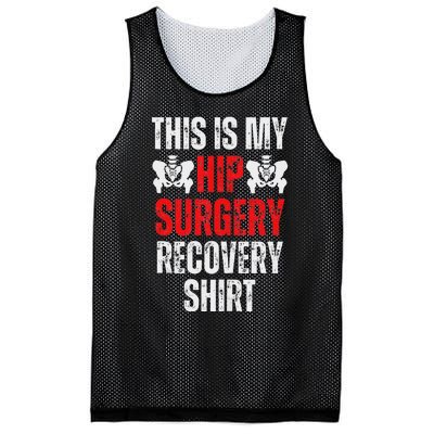 Hip Surgery Recovery Funny Gag Design Mesh Reversible Basketball Jersey Tank