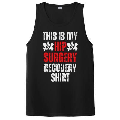 Hip Surgery Recovery Funny Gag Design PosiCharge Competitor Tank