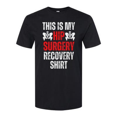 Hip Surgery Recovery Funny Gag Design Softstyle® CVC T-Shirt