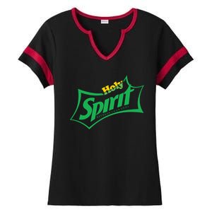 Holy Spirit Refresh Your Soul Ladies Halftime Notch Neck Tee