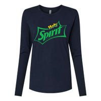 Holy Spirit Refresh Your Soul Womens Cotton Relaxed Long Sleeve T-Shirt