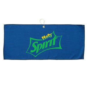 Holy Spirit Refresh Your Soul Large Microfiber Waffle Golf Towel