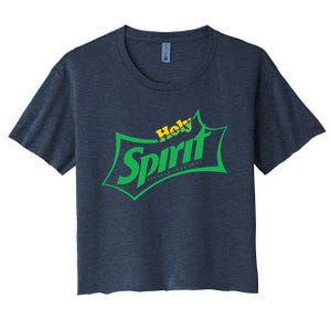 Holy Spirit Refresh Your Soul Women's Crop Top Tee