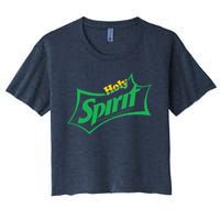 Holy Spirit Refresh Your Soul Women's Crop Top Tee