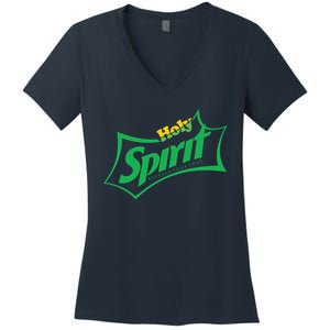 Holy Spirit Refresh Your Soul Women's V-Neck T-Shirt