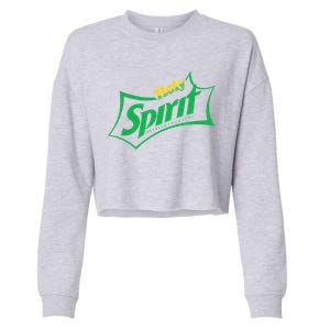 Holy Spirit Refresh Your Soul Cropped Pullover Crew