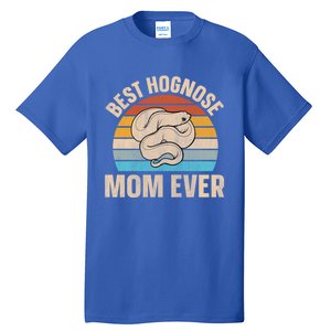 Hognose Snake Reptile Retro Best Hognose Mom Ever Gift Tall T-Shirt