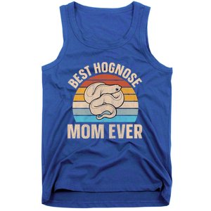 Hognose Snake Reptile Retro Best Hognose Mom Ever Gift Tank Top