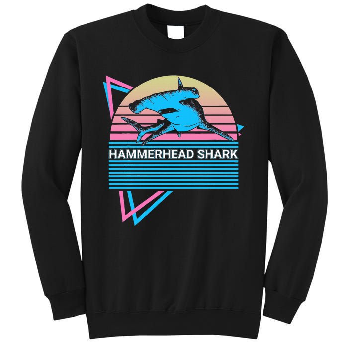 Hammerhead Shark Retro Sweatshirt