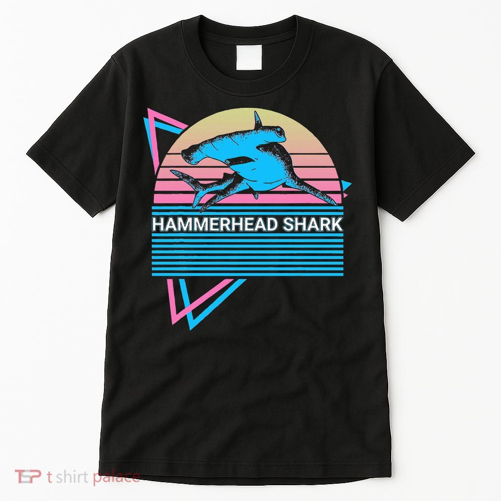 Hammerhead Shark Retro Tall T-Shirt