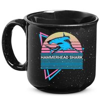 Hammerhead Shark Retro 15oz Campfire Ceramic Mug
