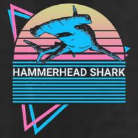 Hammerhead Shark Retro 15oz Campfire Ceramic Mug