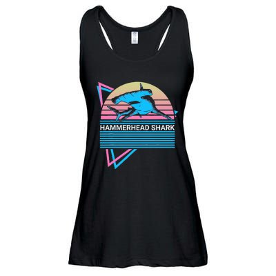 Hammerhead Shark Retro Ladies Essential Flowy Tank