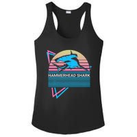 Hammerhead Shark Retro Ladies PosiCharge Competitor Racerback Tank