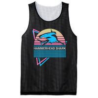 Hammerhead Shark Retro Mesh Reversible Basketball Jersey Tank