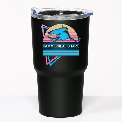 Hammerhead Shark Retro Tumbler