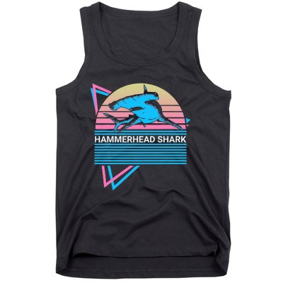 Hammerhead Shark Retro Tank Top