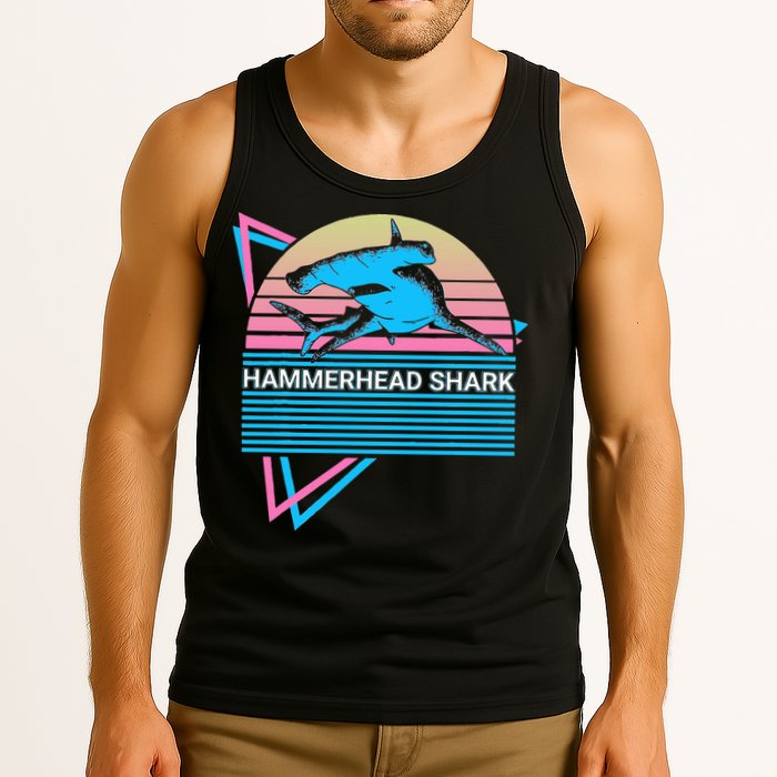 Hammerhead Shark Retro Tank Top