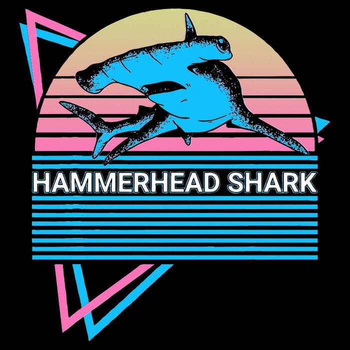 Hammerhead Shark Retro Tank Top