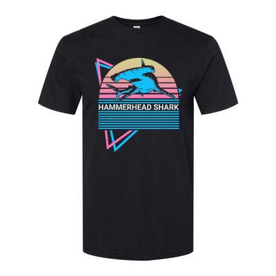 Hammerhead Shark Retro Softstyle CVC T-Shirt